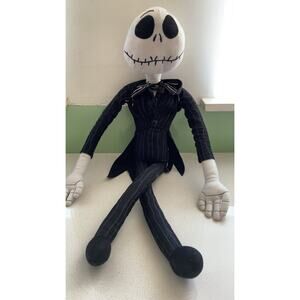 Disney Tim Burton's Nightmare Before Christmas 28" Plush Jack Skellington